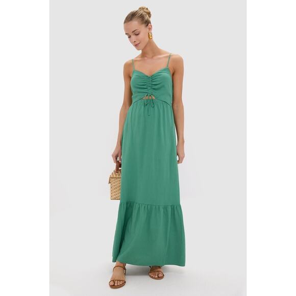 Z SUPPLY Botanical Green Winslet Maxi Dress Size S NWT Retail $89 Tuckernuck - Picture 4 of 7